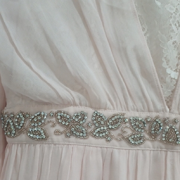 French Connection Soft Pink Dress Sz 8 New With Tags - Picture 4 of 16